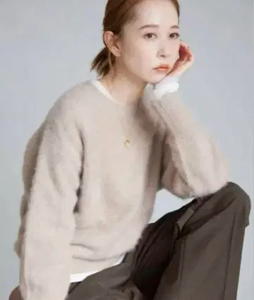 SLOBE IENA 폭스 캐시미어 풀오버