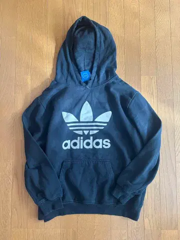 adidas 후드 부착 후드티 L 블랙