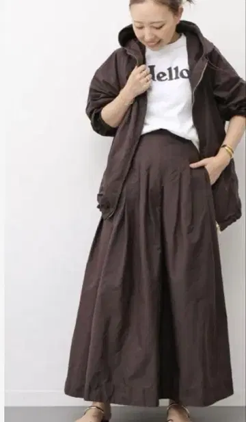 muse de deuxieme classe washed 롱 스커트