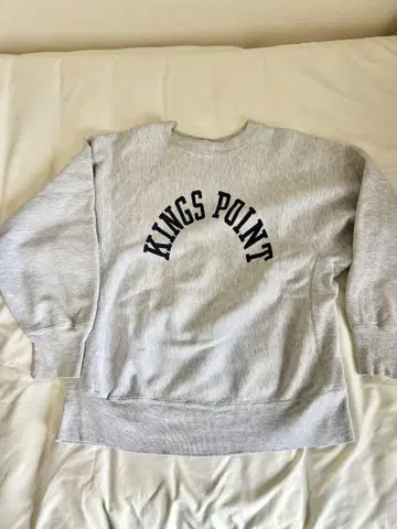80s 트리코 태그 kings point 리버스 위브