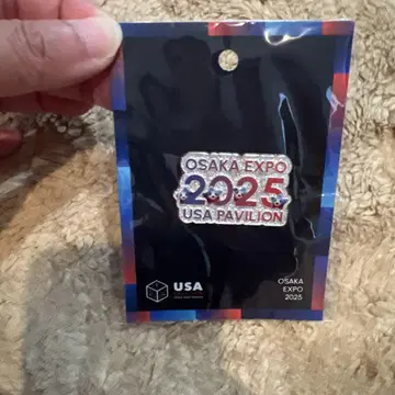 OSAKA EXPO 2025 USA PAVILION 핀 배지