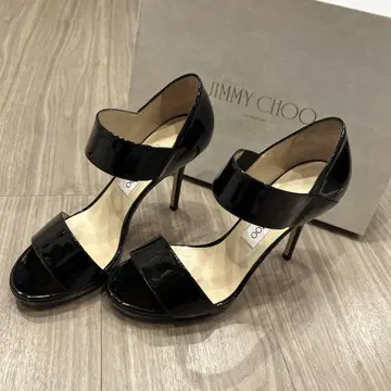 가격 인하 중 [ JIMMY CHOO ] 블랙 하이힐