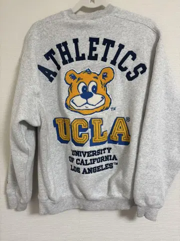 UCLA 애슬레틱스 크루넥 맨투맨 그레이