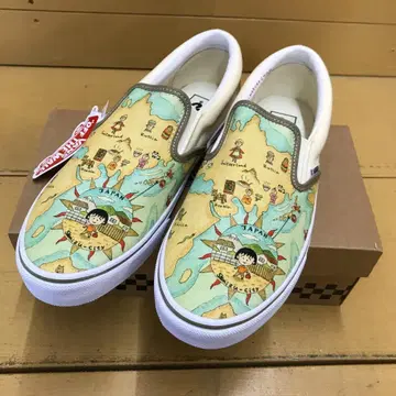 VANS 슬립온 CHIZU/NATURAL