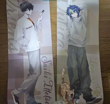 이하 라이 사에키 잇테츠 마네키네코 슬림 포스터