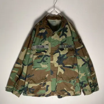 미군 실물 U.S. ARMY BDU 자켓 M81 우드랜드 카모 93년