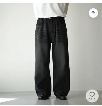 BONBON STORE 워시드 청바지 B1063 M