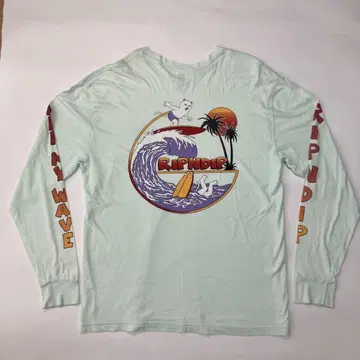 RIPNDIP 립펀립 서핑 롱T셔츠 XL 사이즈