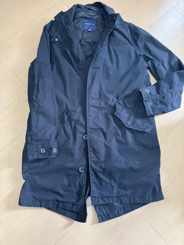 AMERICAN EAGLE 아메리칸 이글 네이비 모즈 코트