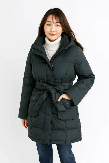 미사용 새상품 고급 다운 자켓 차콜 그레이 LL 사이즈