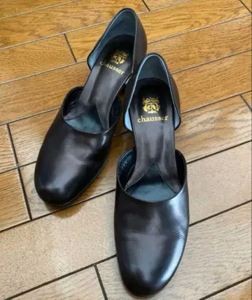 [새상품급] 쇼세 펌프스 22.5cm 블랙