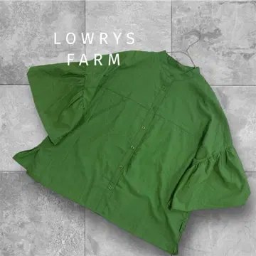 LOWRYSFARM 로리즈팜 밴딩 프릴 슬리브 소매