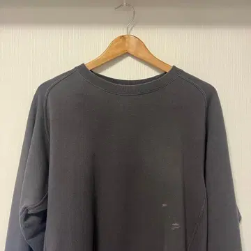 다크 그레이 크루넥 맨투맨 골드윈 일본제