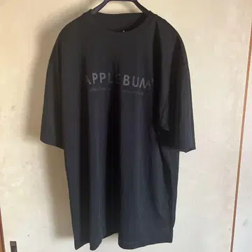 APPLEBUM 블랙 T셔츠