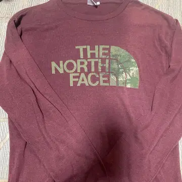 THE NORTH FACE TEK TEE L 버건디