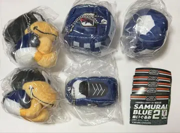 닛코리노 SAMURAI BLUE 봉제 인형 2종 5개