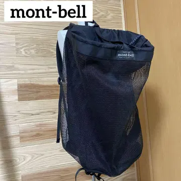 몽벨 메쉬 기어 팩 메쉬 기어 컨테이너 대용량 블랙*QJ