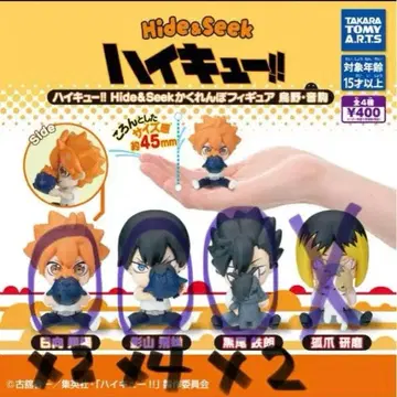 하이큐!! Hide&Seek 숨바꼭질 피규어 카라스노 네코마