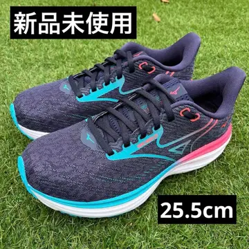 [ 새상품 ] Mizuno 웨이브 라이더 29 다크 네이비 25.5cm