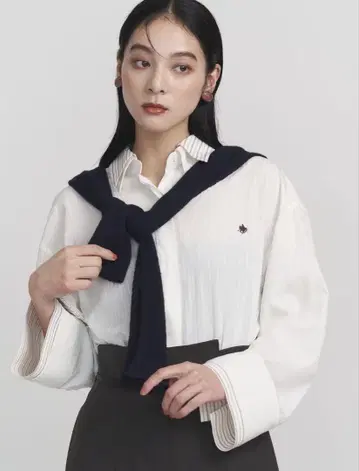 새상품 POLO BCS 콜라보 레이어드 칼라 커프스 셔츠 라그나문