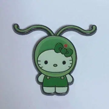 오사카 간사이 만박 키티 핀 배지 조류 코나미도리무시 클라미도모나스 3