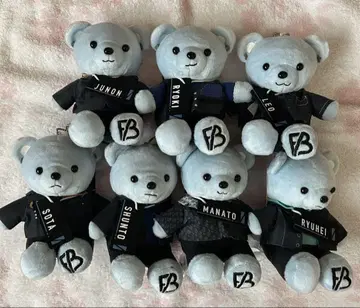 BE:FIRST 곰 봉제 인형 Shining One 7개 세트