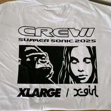 썸머소닉 2025 스태프 T셔츠 서머소닉 X-LARG ML 사이즈