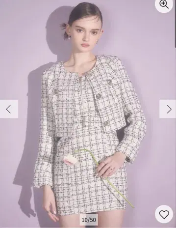 립서비스 트위드 원피스 자켓 세트 LIPSERVICE