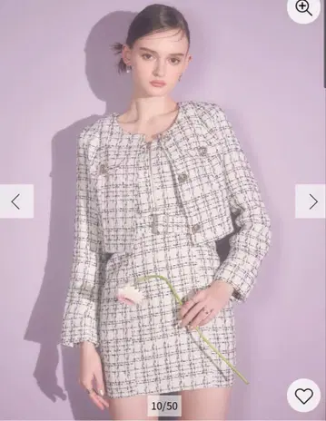 립서비스 트위드 원피스 자켓 세트 LIPSERVICE