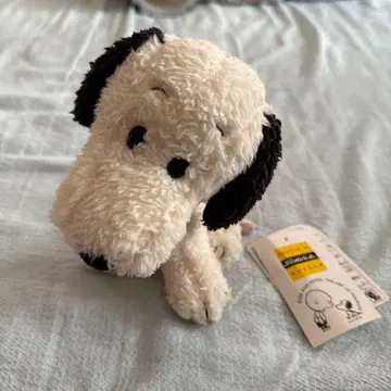 스누피전 오리지널 빈티지 비니 인형 앉은 봉제 인형