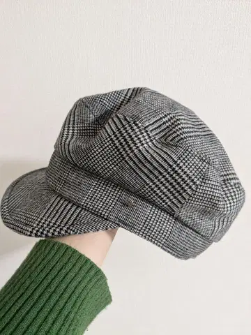 체크 무늬 헌팅 캡 MACKINTOSH PHILOSOPHY