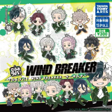 54.데포라바! WIND BREAKER 키링 전 8종 세트