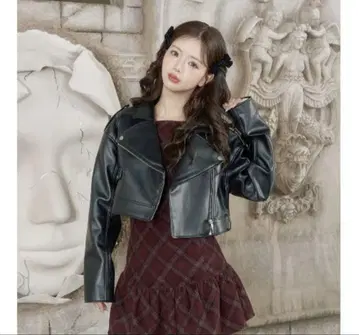 다리치 드롭 숏 라이더 자켓