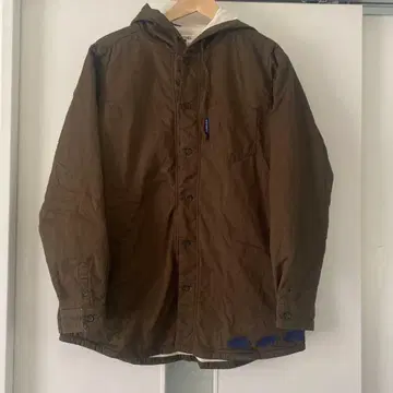 drug store's 드럭 스토어즈 안감 플리스 충전솜 후드 코트 L