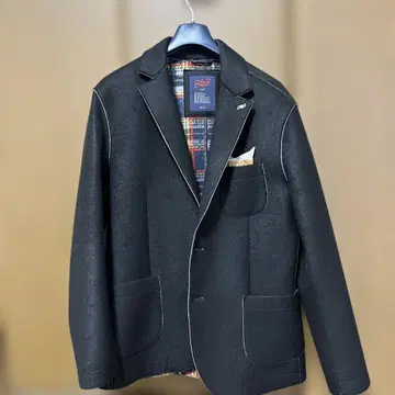 새상품급 BOB RIELABO 본딩 언라이닝 자켓 블랙