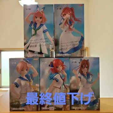 5등분의 신부 피규어 5체 세트