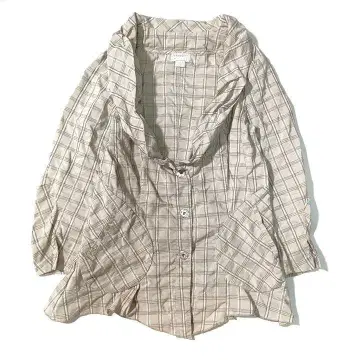 TRANSIT PAR-SUCH 트랜짓 파서치 체크 자켓