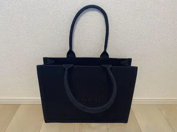 다리치 로고 토트백 블랙