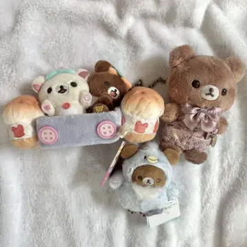 갈색 코구마 코리락쿠마 봉제 인형