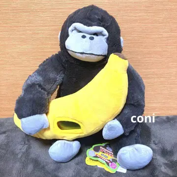 우호우호 고릴라의 고리군 봉제 인형 시계