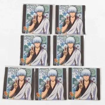 은혼 사카타 긴토키 코스터 J-WORLD 미니 코스터 7장 일괄