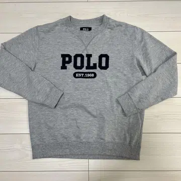 POLO 그레이 맨투맨 트레이닝복 M