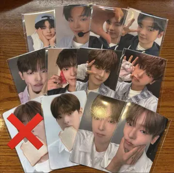 보이플래닛 2 POPUP 아카이브전 한국 트레이딩 카드 11장 세트 우지