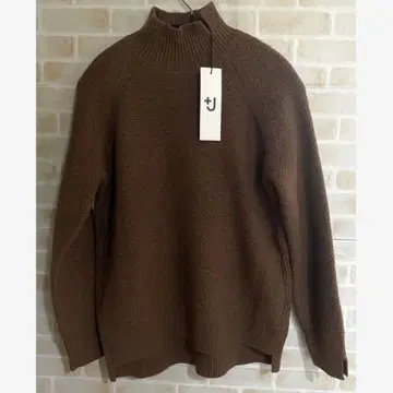 질 샌더 유니클로 +J UNIQLO 니트 브라운 스웨터