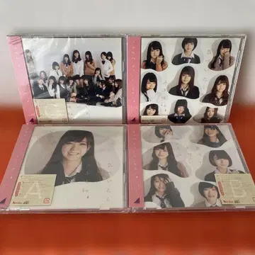 노기자카46 깨닫고 보니 짝사랑 미개봉 새상품 CD 4장 세트