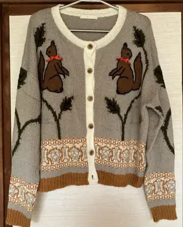 didizizi 니트 가디건 리스