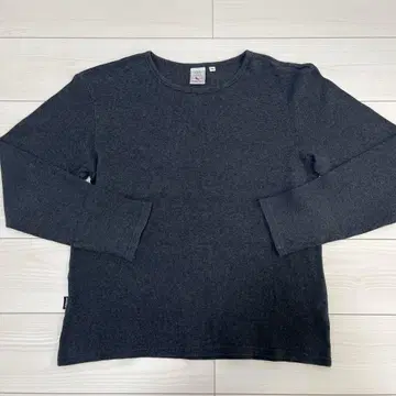 AVIREX U.S.A. XL 다크 그레이 긴팔 티셔츠
