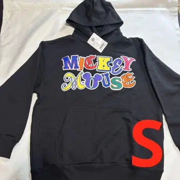 디즈니 미키마우스 후드티 블랙 S 사이즈