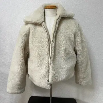 Calvin Klein 백 모노그램 쉘파 자켓 여성용