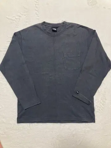 THE NORTH FACE 그레이 긴팔 티셔츠 L